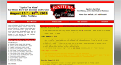 Desktop Screenshot of igniterscarclub.com